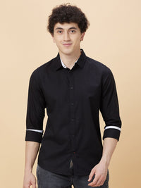 Being Human Slim Fit Spread Collar Long Sleeves Casual Shirt