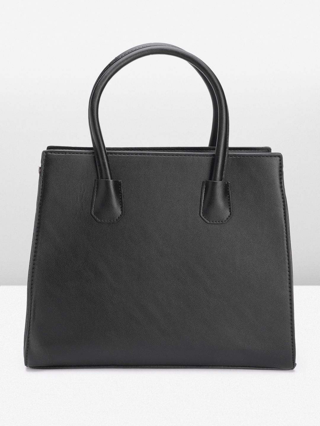 DressBerry Structured Quilted Handheld Bag