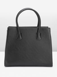 DressBerry Structured Quilted Handheld Bag