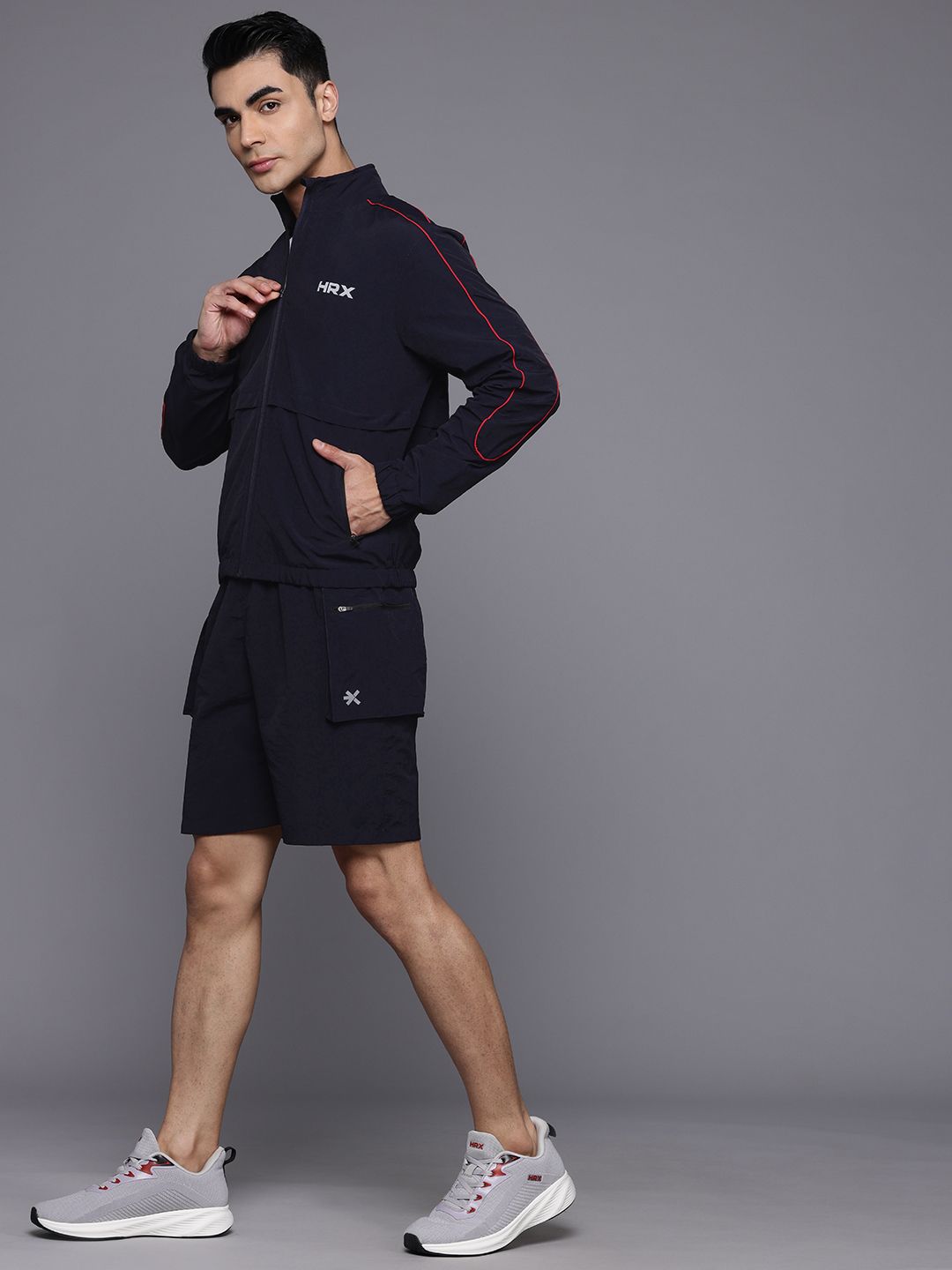 HRX by Hrithik Roshan Men Rapid-Dry Running Track Suit