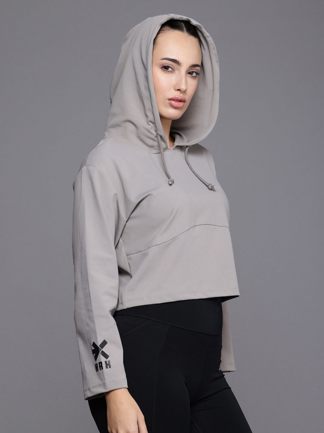 HRX by Hrithik Roshan IRONTRIBE Hooded Training Sweatshirt