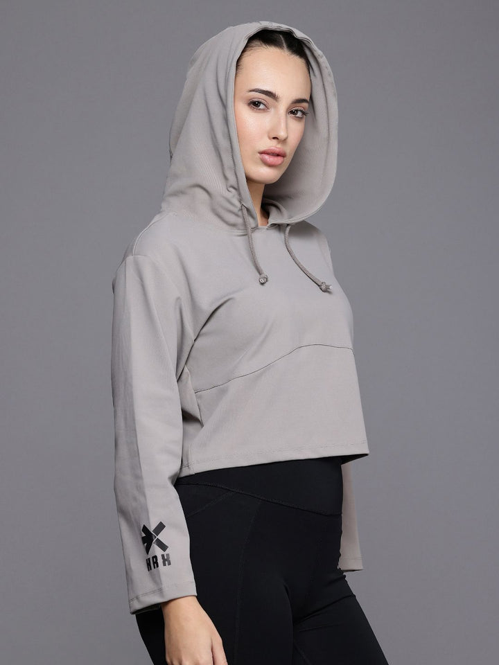 HRX by Hrithik Roshan IRONTRIBE Hooded Training Sweatshirt