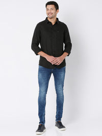 SPYKAR Linen Slim Fit Casual Shirt