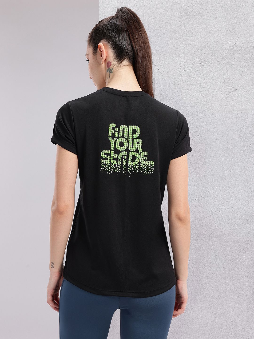 HRX by Hrithik Roshan Women Brand Logo Detail Rapid-Dry Running T-shirt