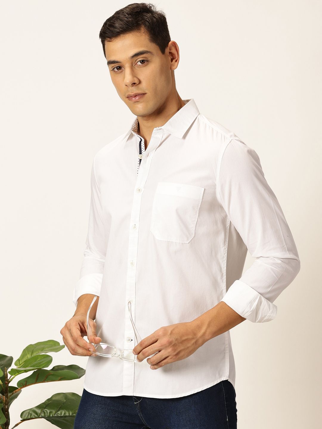 Thomas Scott Men Premium Opaque Casual Shirt