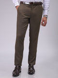 The Indian Garage Co. X Luxe Men Slim Fit Formal Trousers