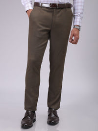 The Indian Garage Co. X Luxe Men Slim Fit Formal Trousers
