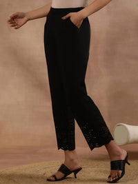W Women Straight Fit Ethnic Trouser