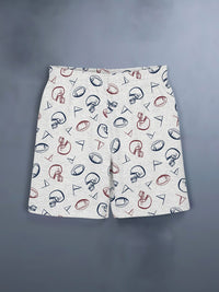 HELLCAT Boys Pack Of 3 Printed T-shirt with Shorts