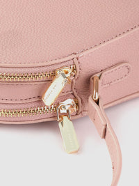 Lino Perros Pink Solid Sling Bag