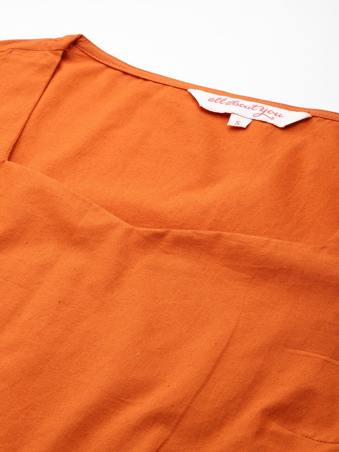 all about you Sweetheart Neck Cotton Top