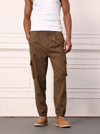 Mr Bowerbird Men Oversized Fit Pleated Cargos