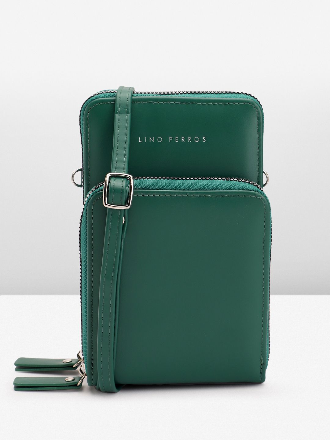 Lino Perros Brand Logo Detail Mobile Pouch