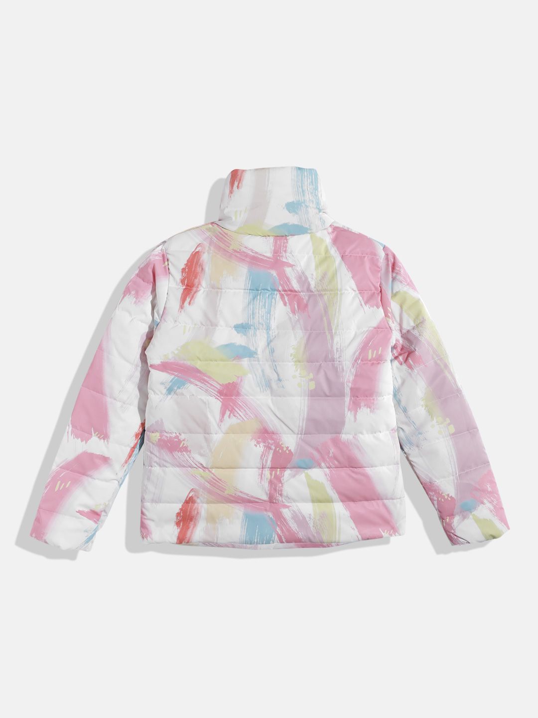 Monte Carlo Kids Girls Abstract Printed Padded Jacket