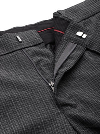 Park Avenue Men Checked Formal Trousers