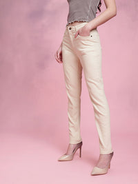 DressBerry Women Slim Fit Mid-Rise Jeans