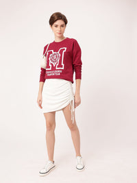 DressBerry Collegiate Printed Relaxed Fit Sweatshirts
