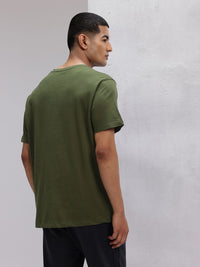 HRX by Hrithik Roshan Printed Pure Cotton Yoga T-shirt