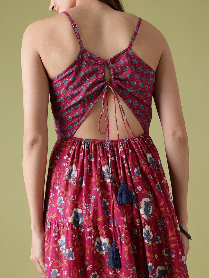 Anouk Floral Printed Pure Cotton Kurta