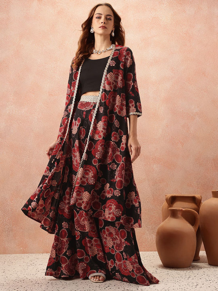 all about you Abstract Print Gotta Patti Ethnic Co-ords