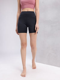 HRX by Hrithik Roshan Women Mid-Rise Rapid-Dry Yoga Shorts