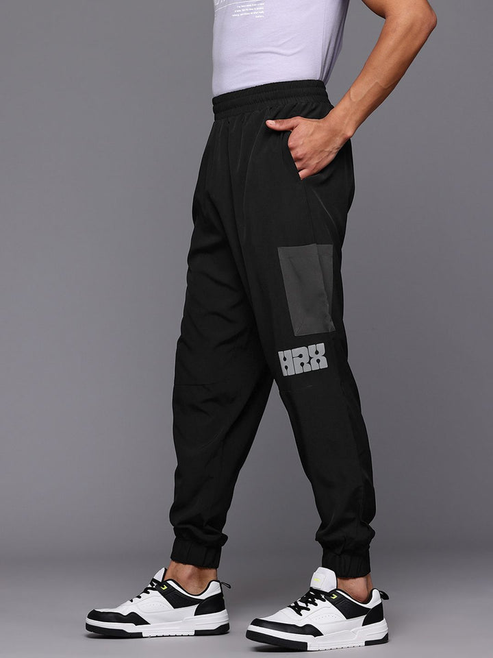 HRX by Hrithik Roshan Men Mid-Rise Regular Fit Running Joggers with Reflective Elements