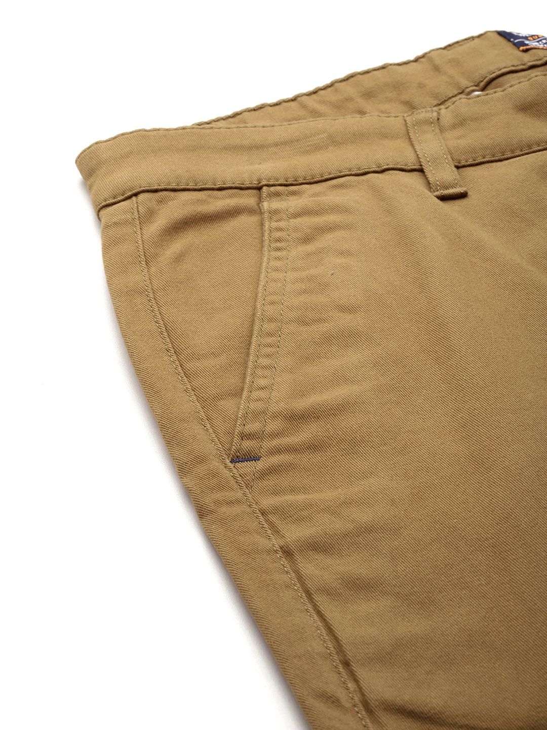 The Indian Garage Co Men Slim Fit Chinos