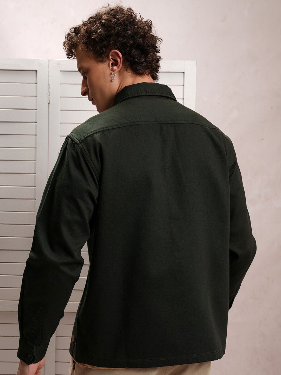 LOCOMOTIVE Premium Dobby Textured Utility Pocket Overshirt