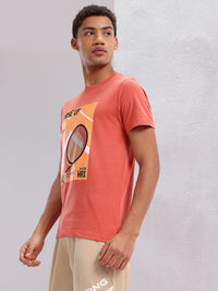 HRX by Hrithik Roshan Graphic Print Round-Neck Lifestyle T-shirt