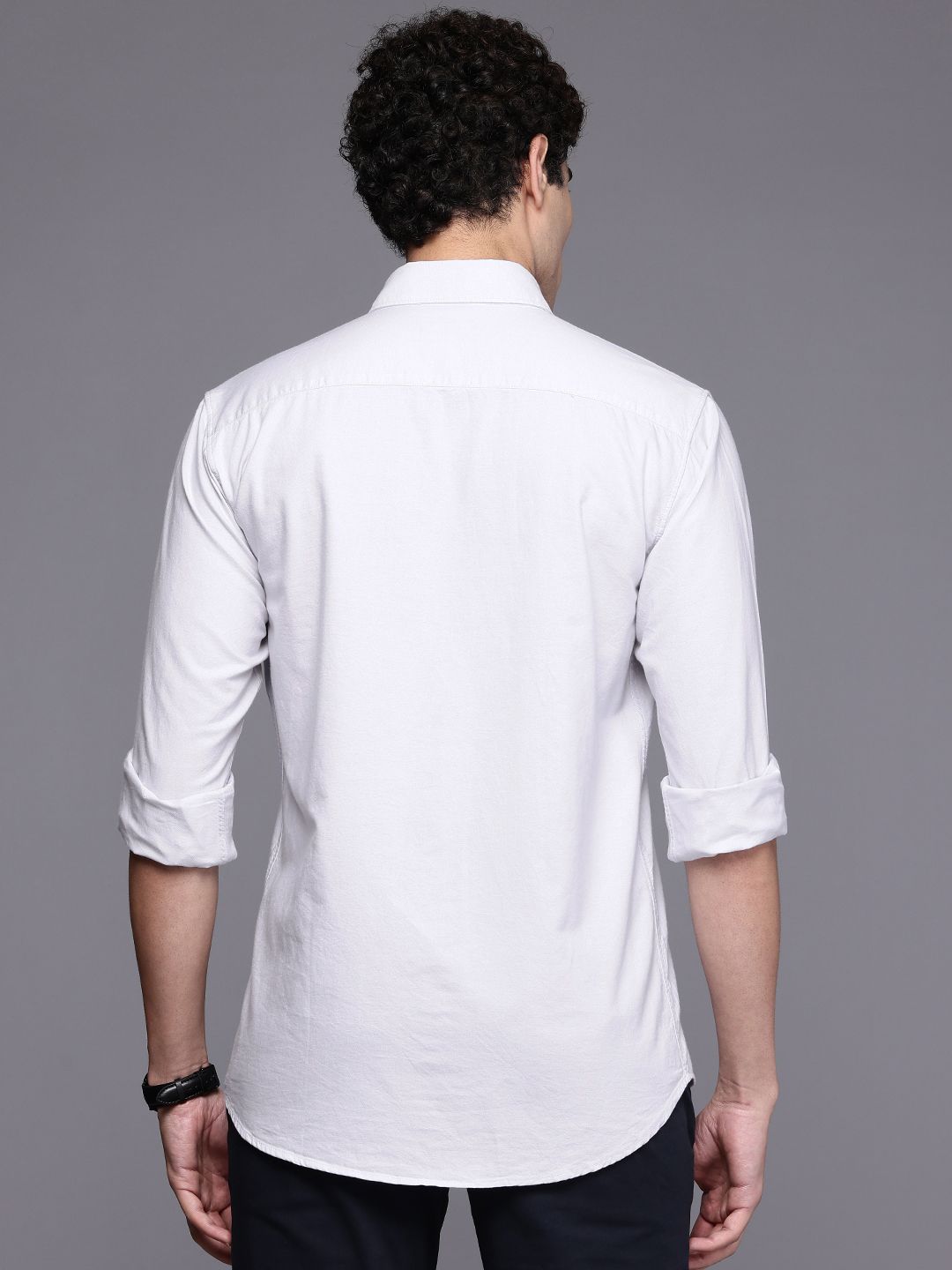 Raymond Pure Cotton Slim Fit Casual Shirt