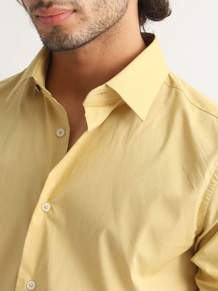 RARE RABBIT Men Neutons Slim Fit Cotton Shirt