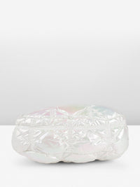 DressBerry Quilted Shoulder Bag with Iridescent Finish