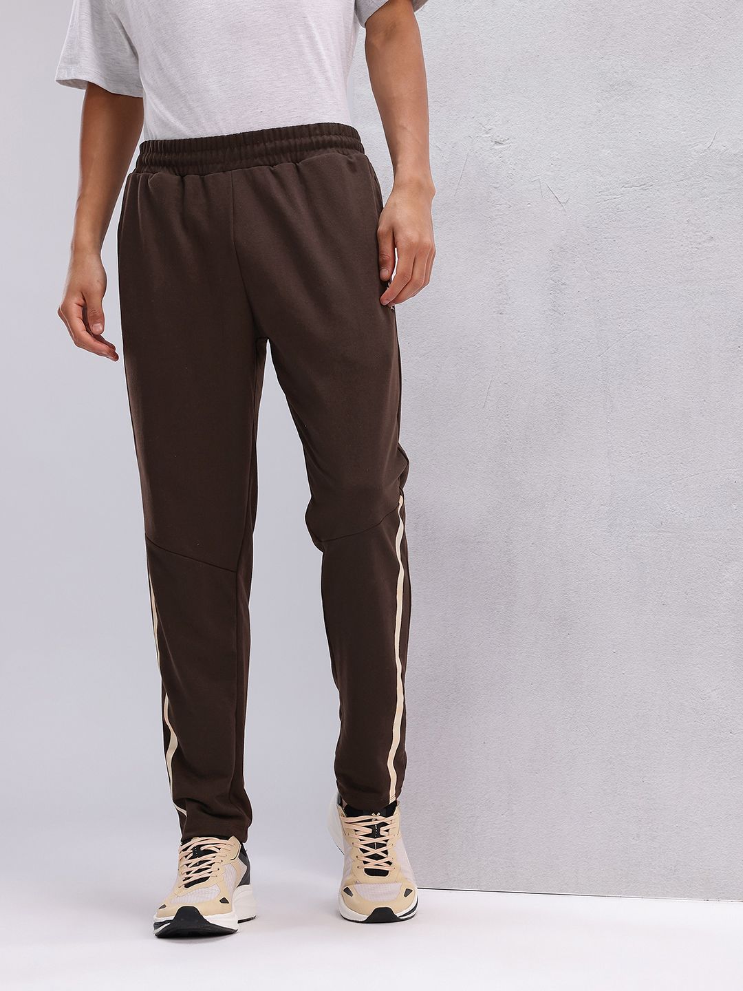 HRX by Hrithik Roshan Men Contrast Panel Track Pants