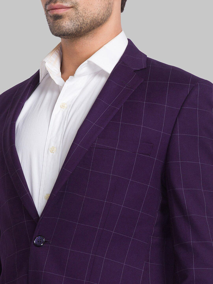 Park Avenue Men Single-Breasted Super Slim-Fit 2-Piece Formal Suit