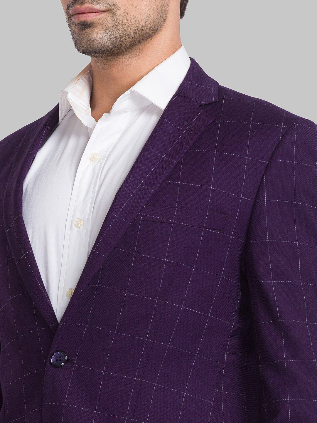 Park Avenue Men Single-Breasted Super Slim-Fit 2-Piece Formal Suit