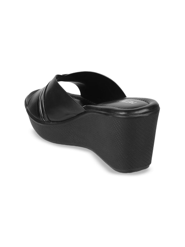Metro Open-Toe Wedge Heels