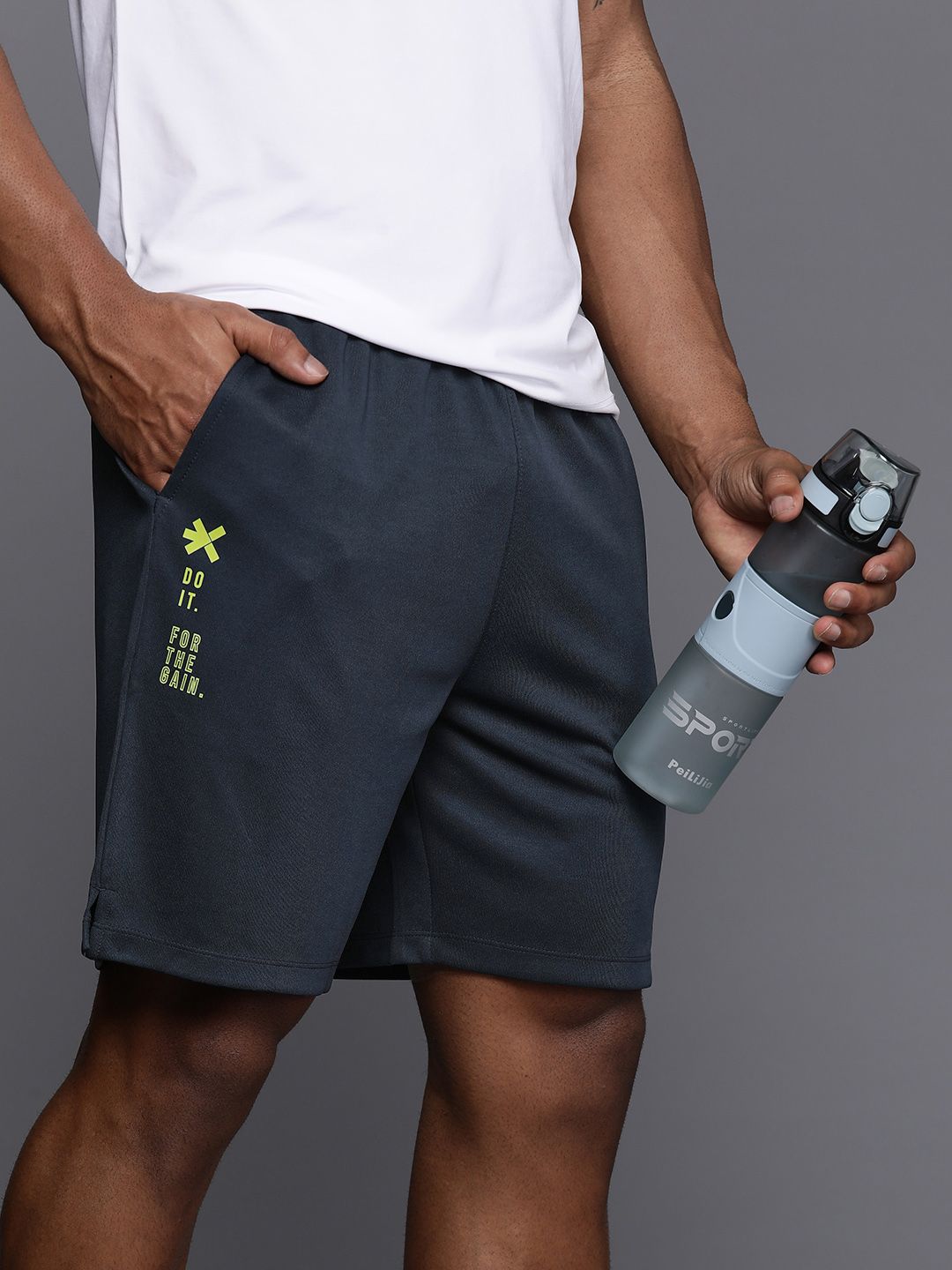HRX by Hrithik Roshan Men Rapid Dry Training Shorts