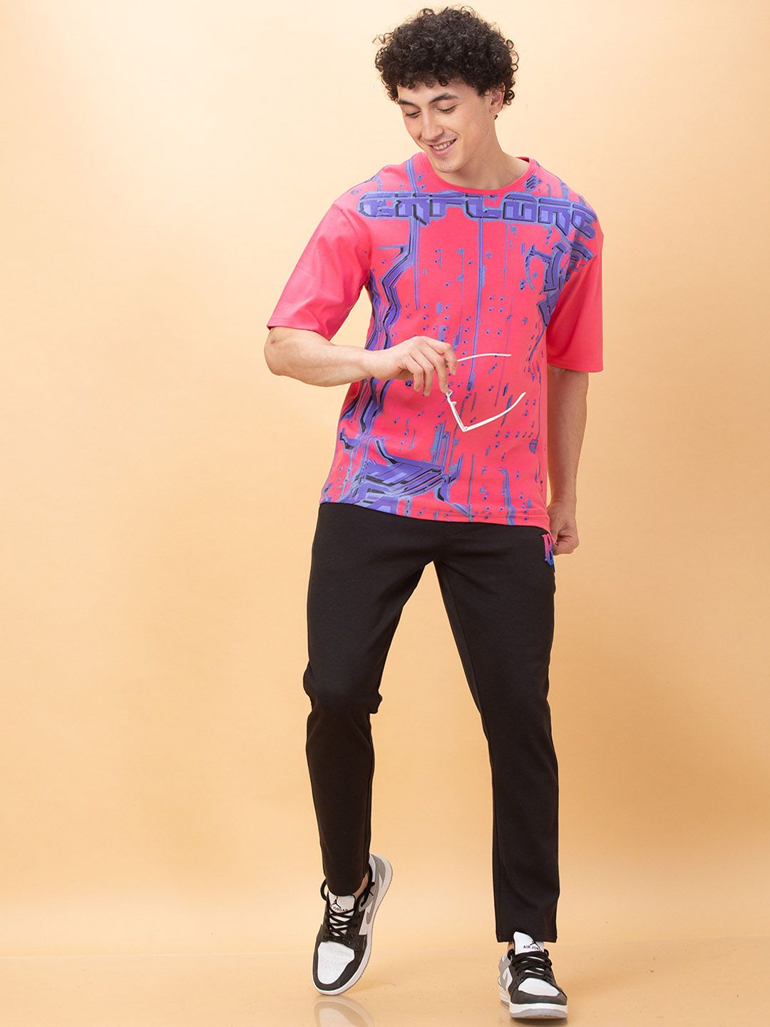 Being Human Men Mid Rise Track Pants