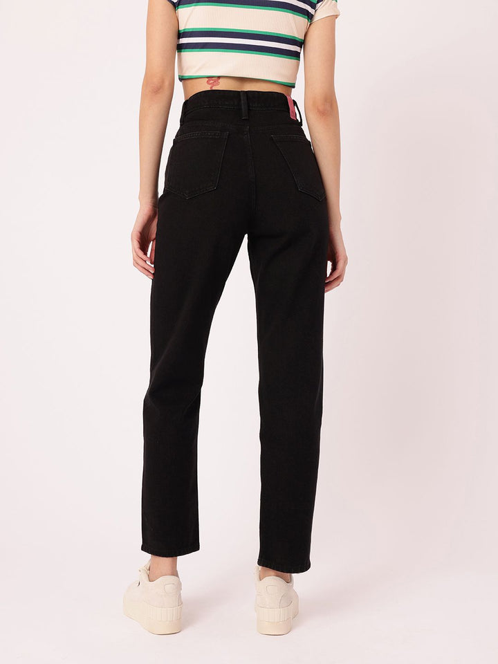 DressBerry Women Soft Edge High-Rise Jeans