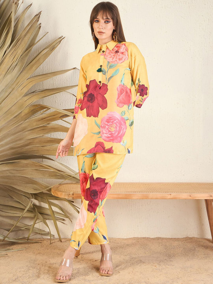 Indo Era Printed Tunic & Trousers