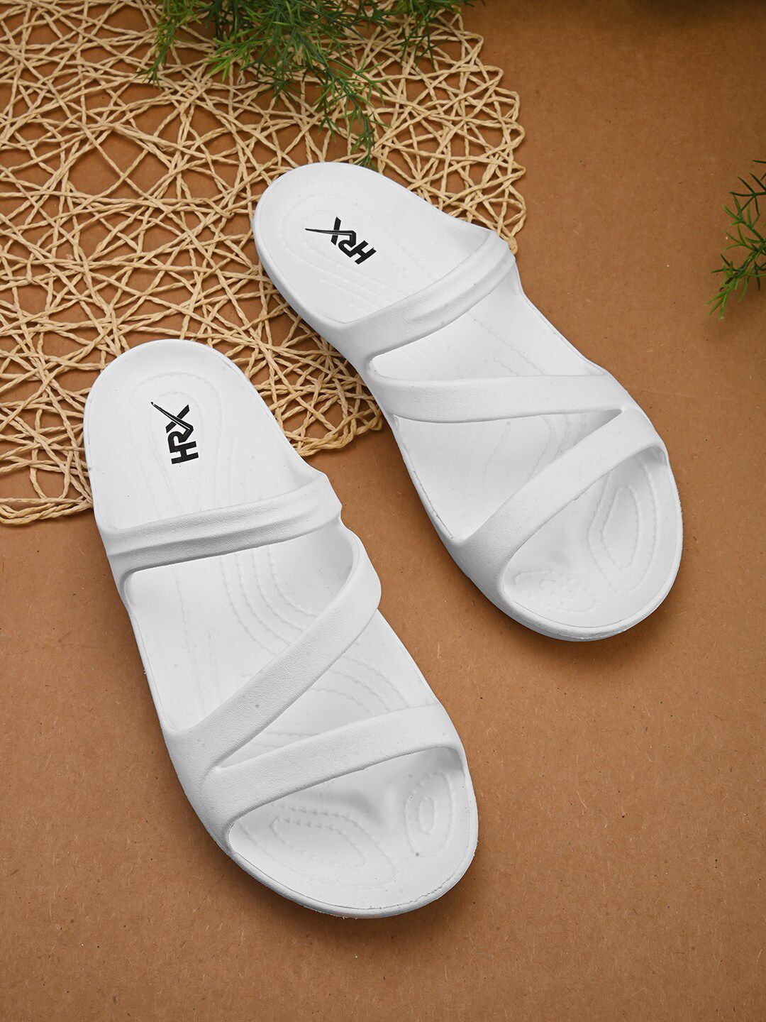 HRX by Hrithik Roshan Women Rubber Sliders