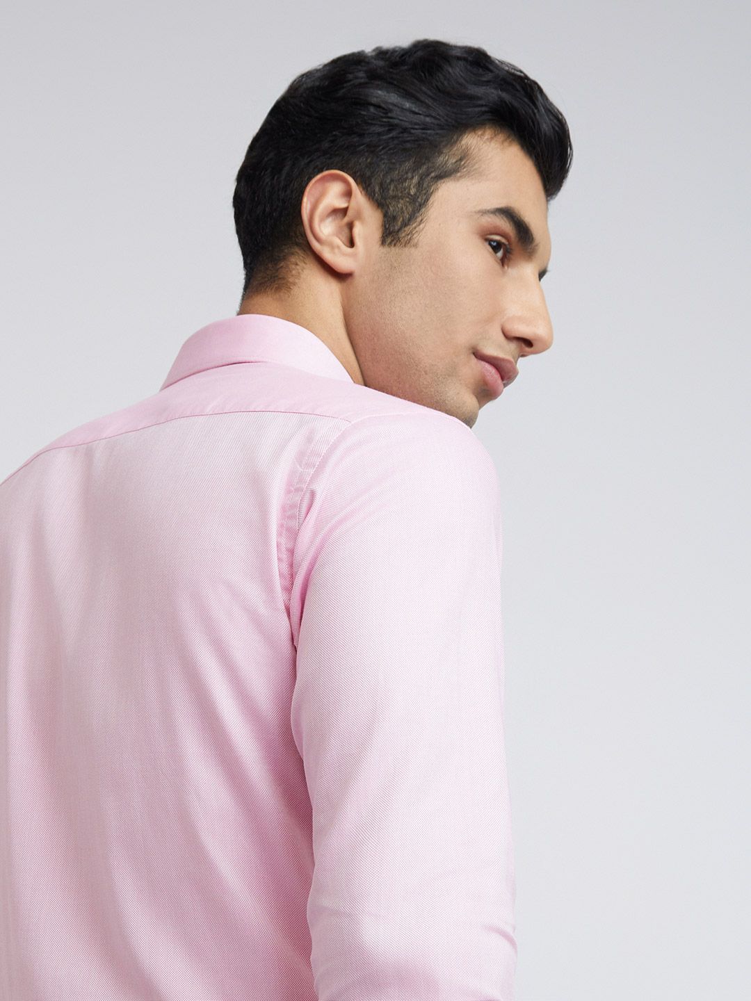 Raymond Pure Cotton Slim Fit Opaque Formal Shirt