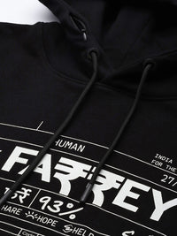 Being Human Men Printed Pure Cotton Hooded Sweatshirt