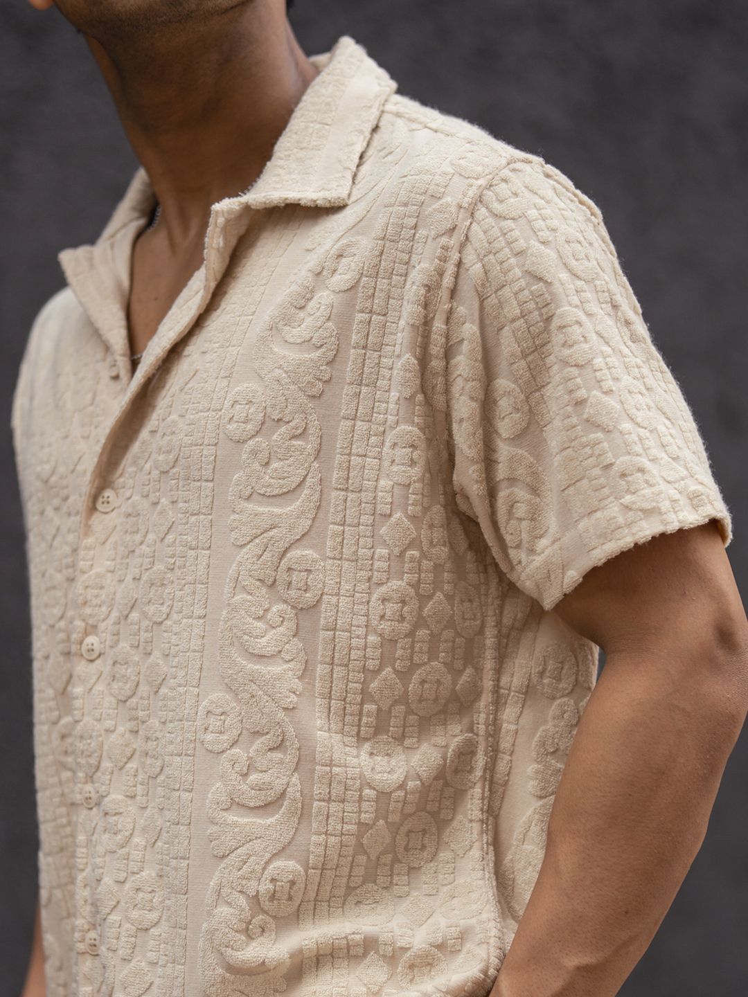 Powerlook Self Designed Shirt With Shorts Co-Ords