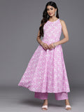 Varanga Floral Printed Regular Pure Cotton Kurta with Trousers
