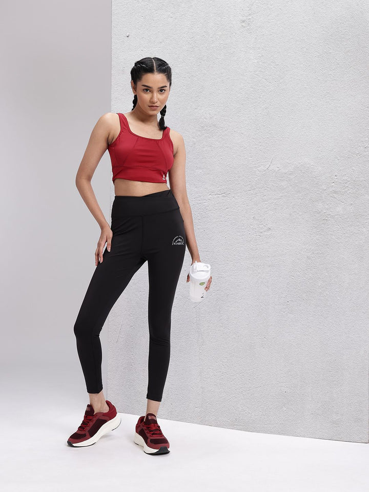 HRX by Hrithik Roshan Women Cropped Rapid-Dry Running Tights