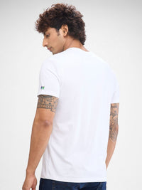 SPYKAR Men Typography Printed Slim Fit T-shirt