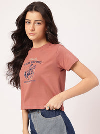 DressBerry Laid-Back Vibes Printed Tee