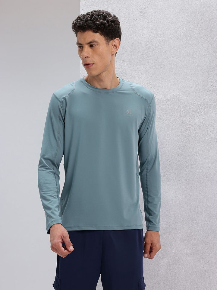HRX by Hrithik Roshan Men Panelled Training T-shirt