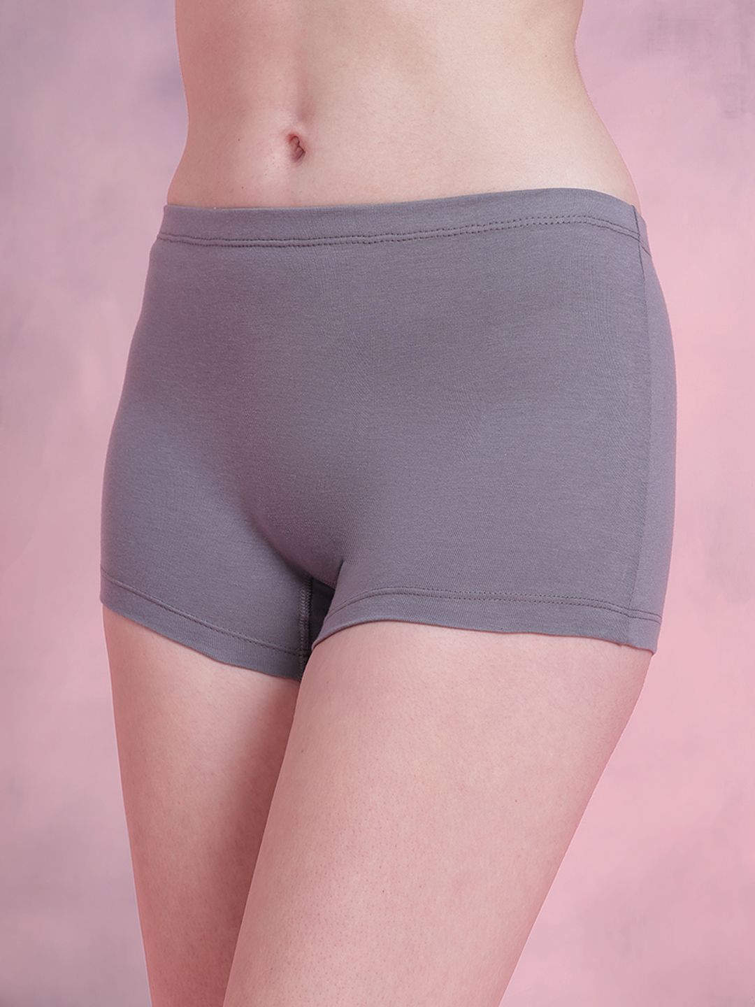 DressBerry Pack of 3 Solid Boy Shorts DRM-DB-PAN03C-TBC